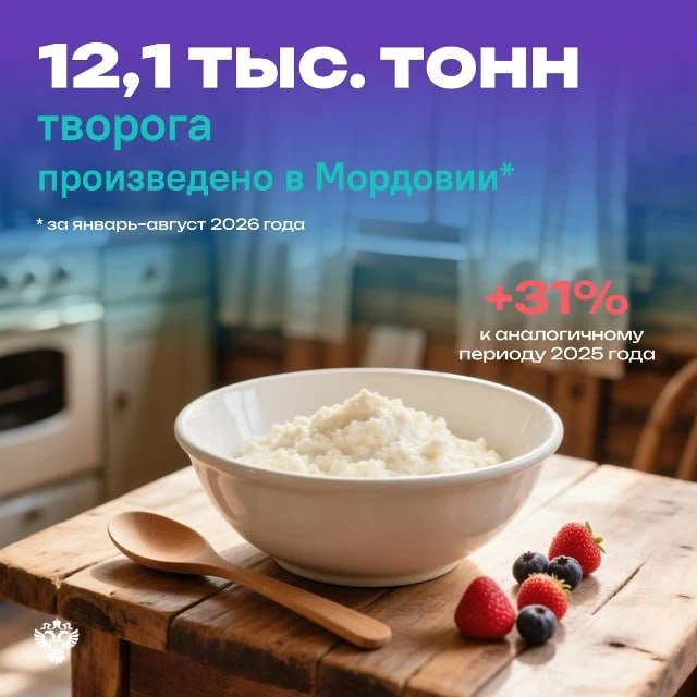Творожная цифра дня