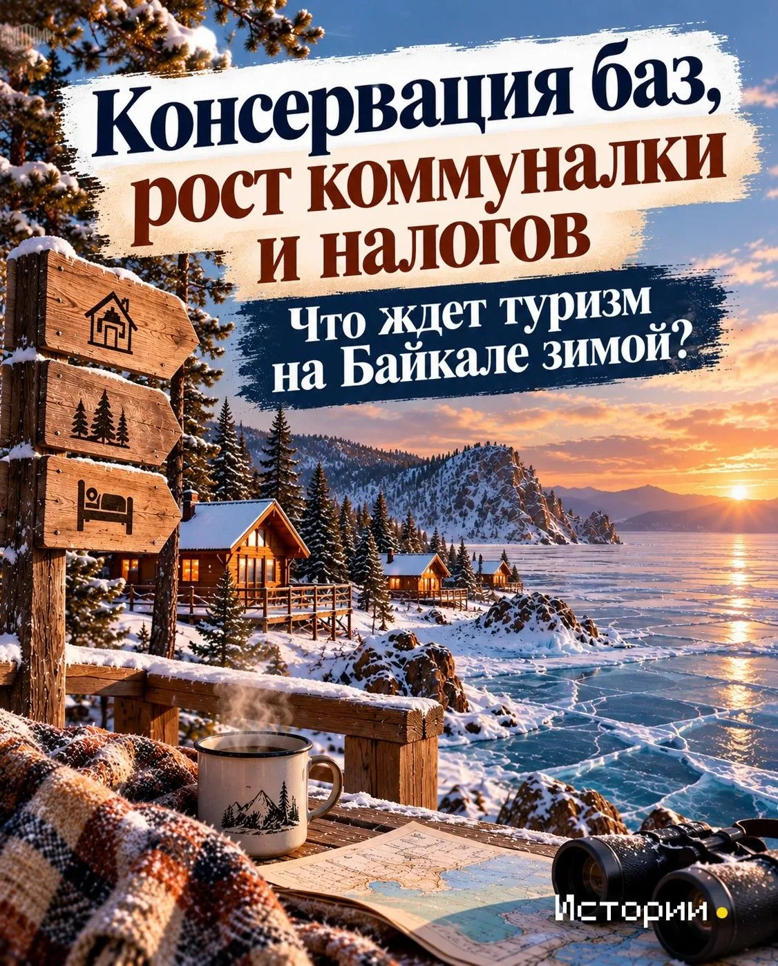 Зима на Байкале обещает быть непростой не только для туристов, но и для тех, кто их при...