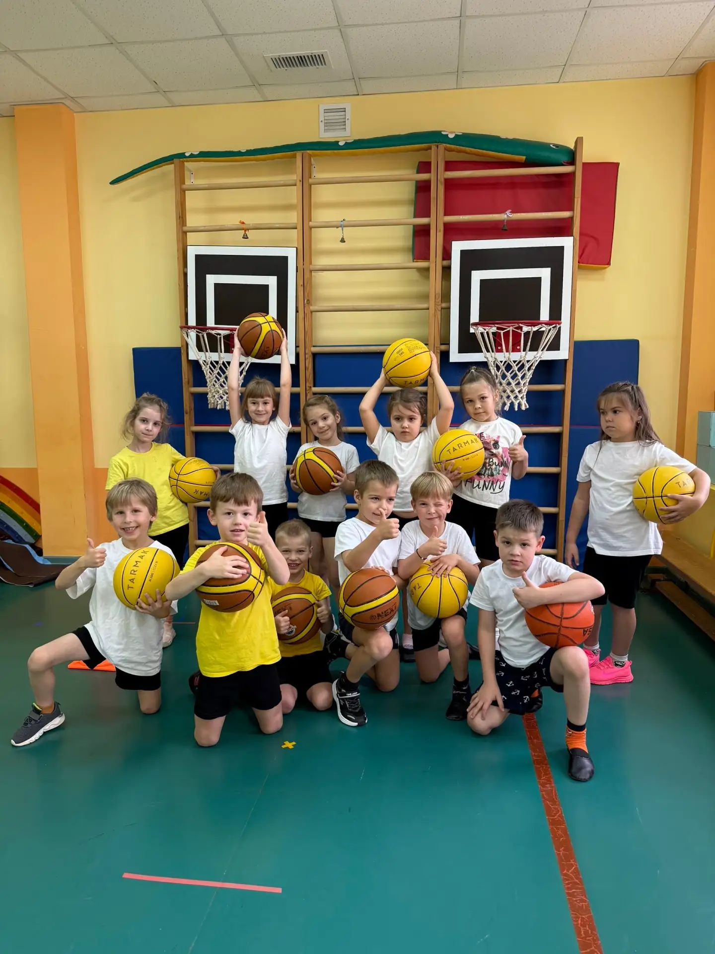 Первый шаг к большому спорту🏀