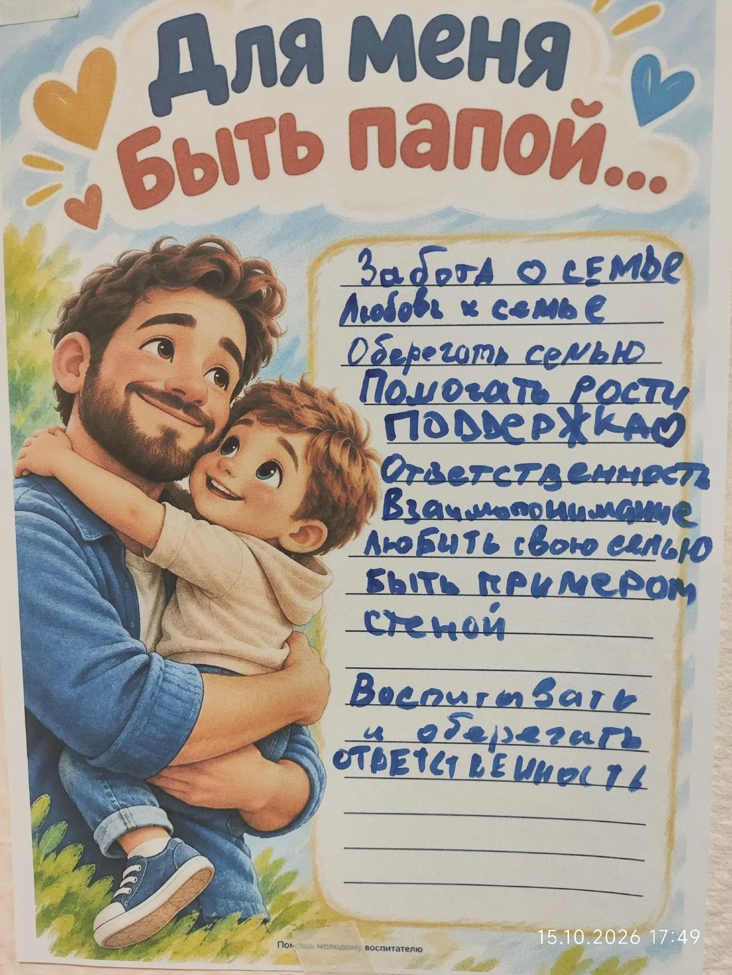 Как провести День отца незабываемо? Пригласить пап в гости и дать им в руки инструменты...
