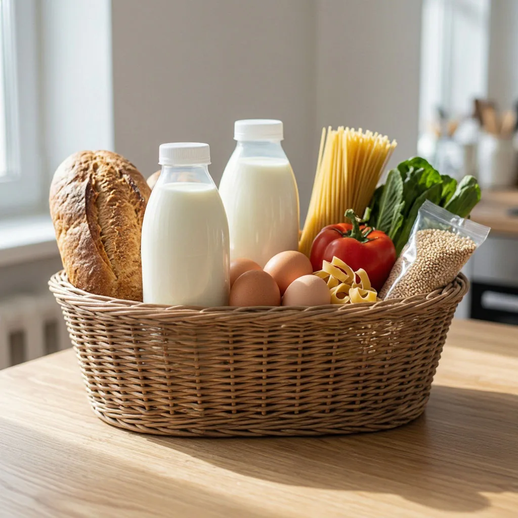 🛒 Это случилось: минимальная продуктовая корзина в РФ подешевела на 1,5%