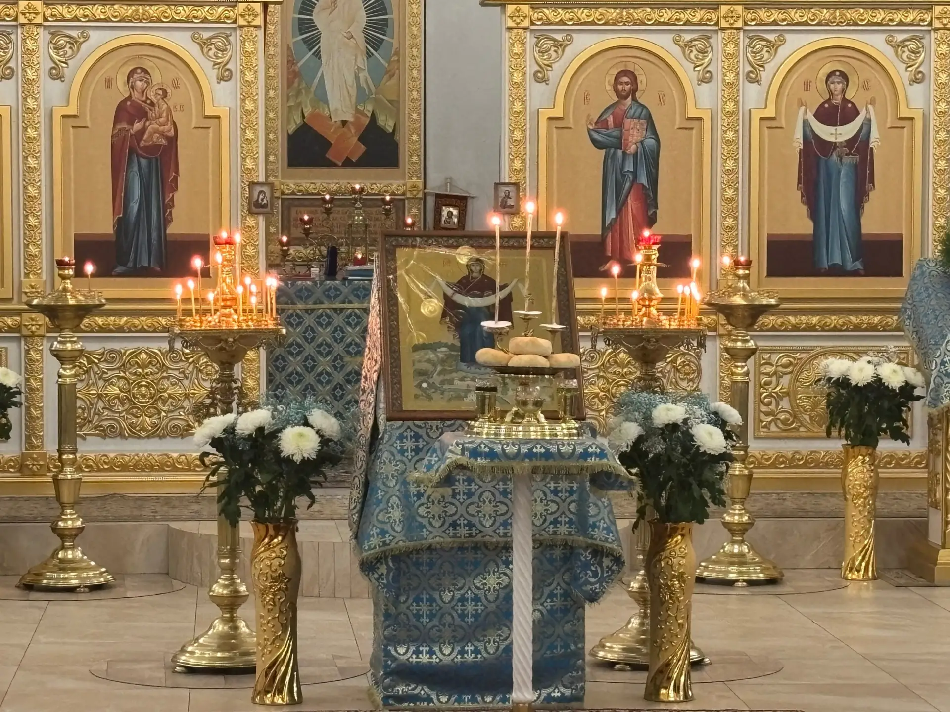 Всенощное бдение к празднику Покрова Пресвятой Богородицы
