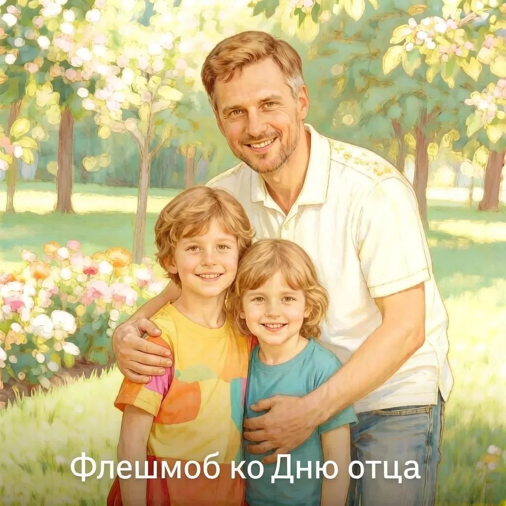 Семейный флешмоб «Мой папа – пример и опора!»💪