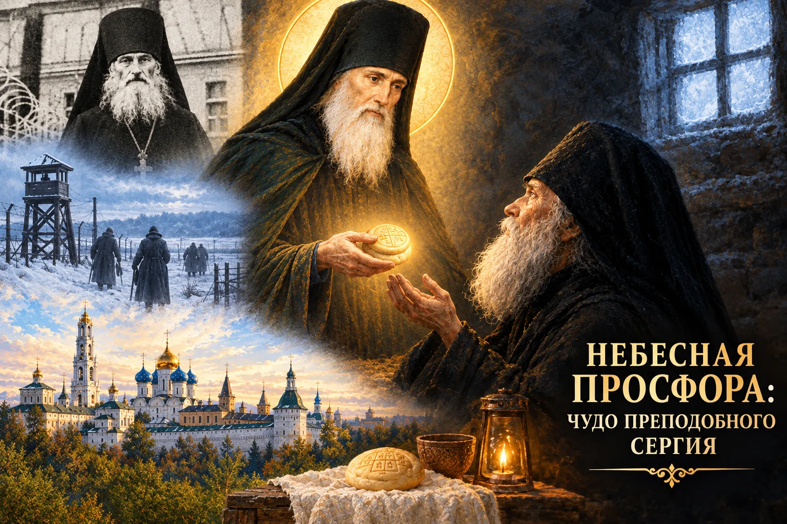 «ЭТО БЫЛА НЕБЕСНАЯ ПРОСФОРА»: ЧУДО ПРЕПОДОБНОГО СЕРГИЯ