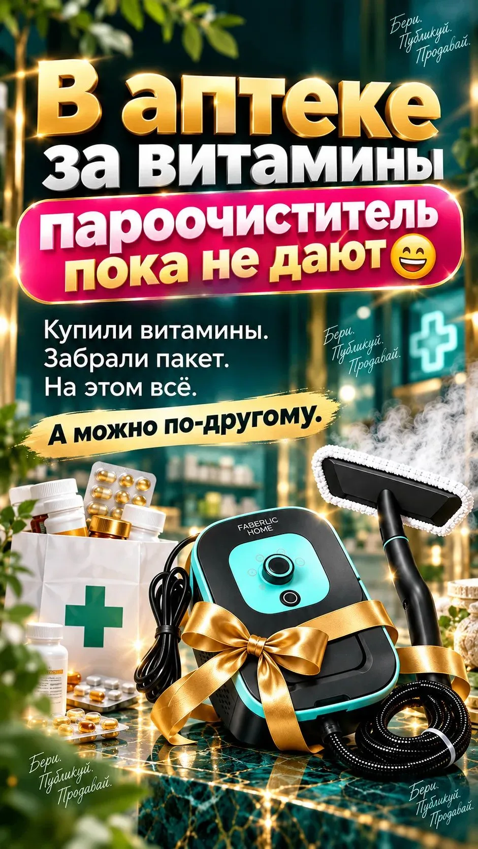💨 Такого вам точно не подарят ни в одной аптеке! Faberlic снова взрывает шаблоны 💥