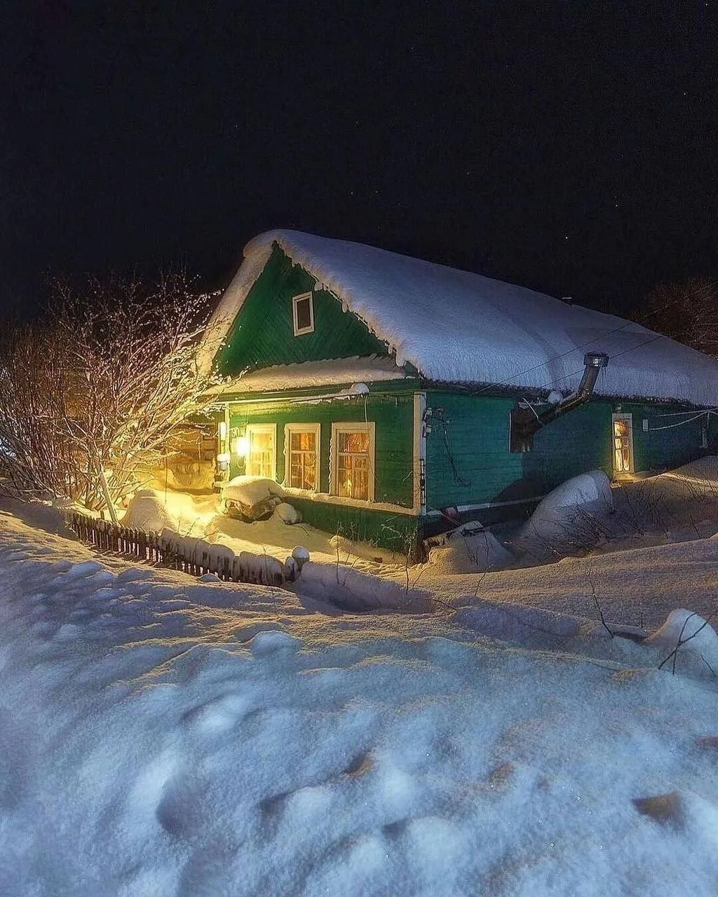 А зима будет большая... ❄️