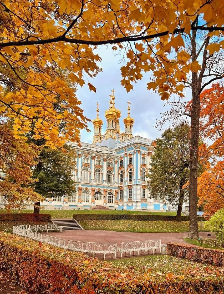 🍂 Яркая осень: маршрут в царских парках Пушкина