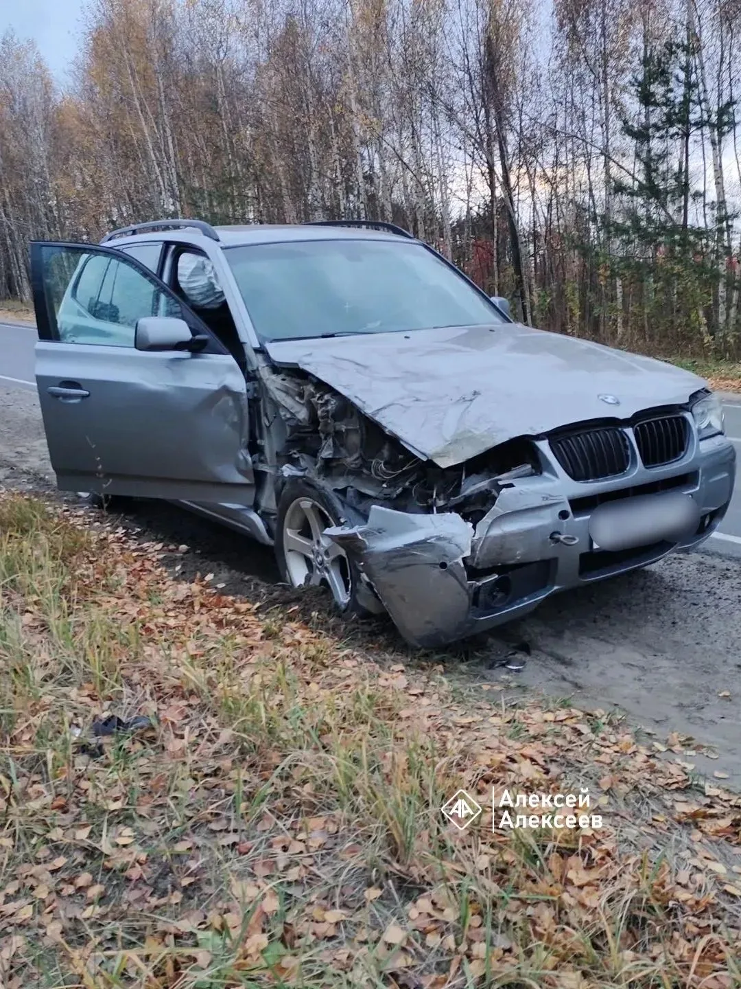 ДТП произошедшее сегодня утром в Володарске у железнодорожного переезда "392-й км".