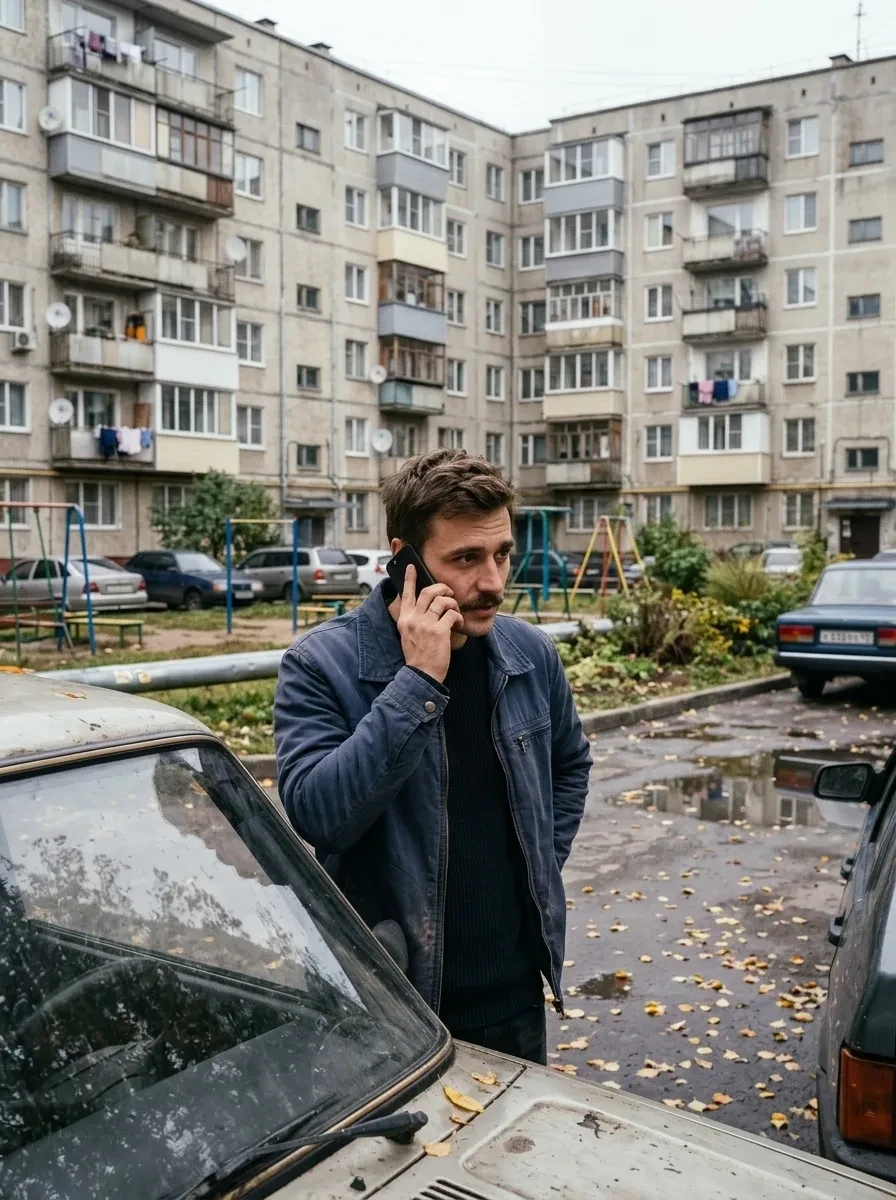 Чужая машина наглухо заперла выезд. Лев Воропаев разрешил расчищать путь исключительно ...