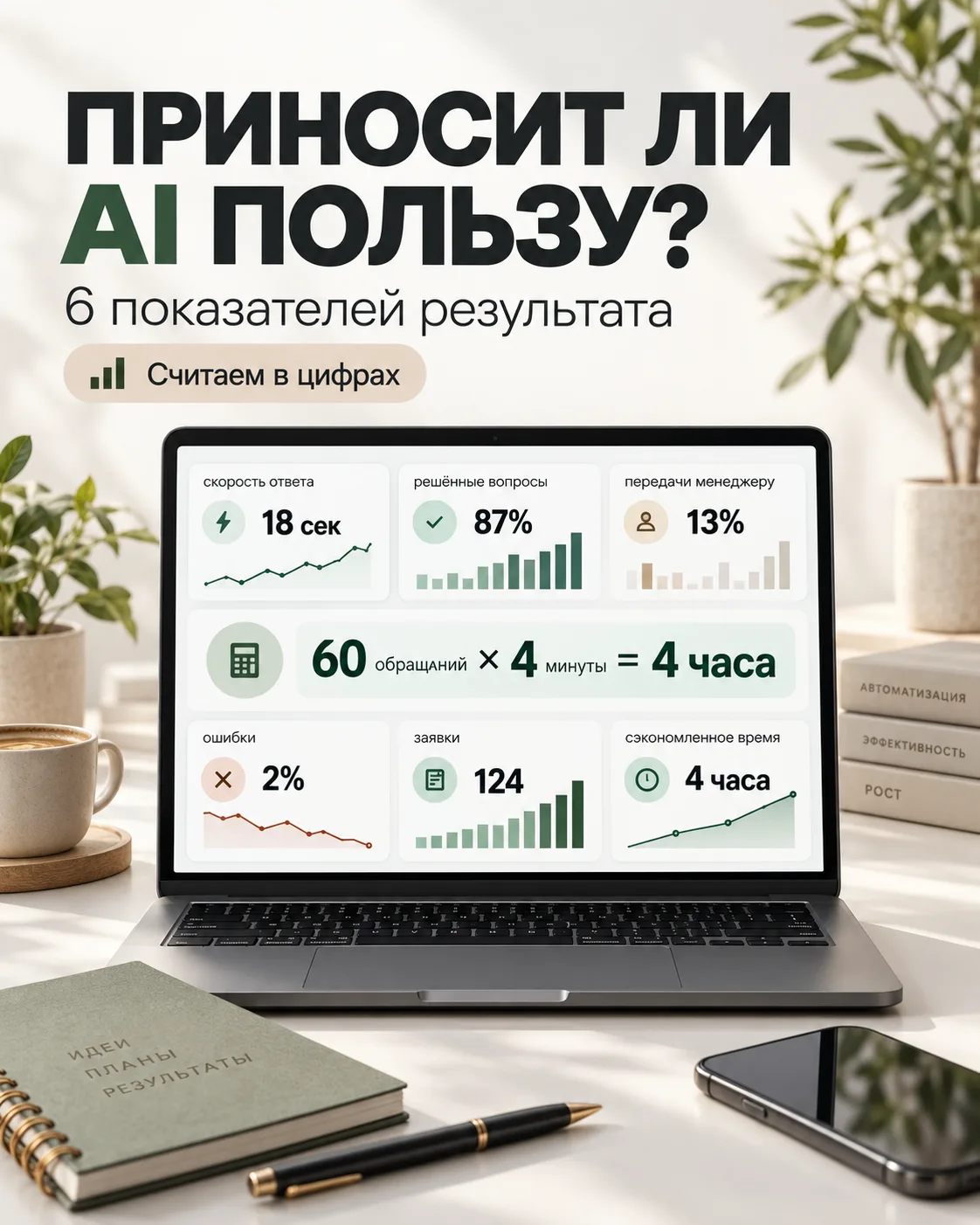 Как понять, приносит ли AI-консультант пользу