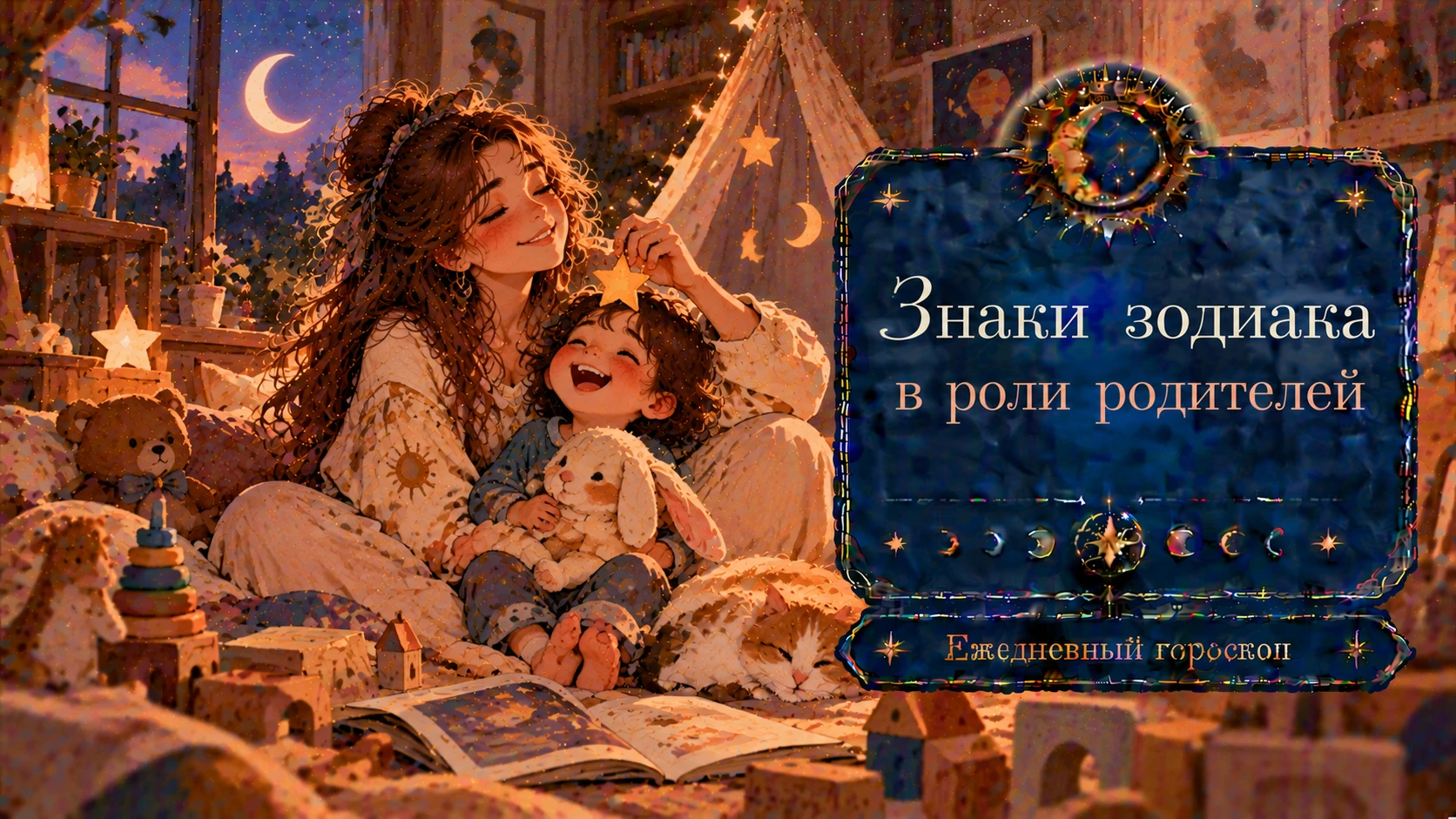 👨‍👩‍👧 Знаки зодиака в роли родителей