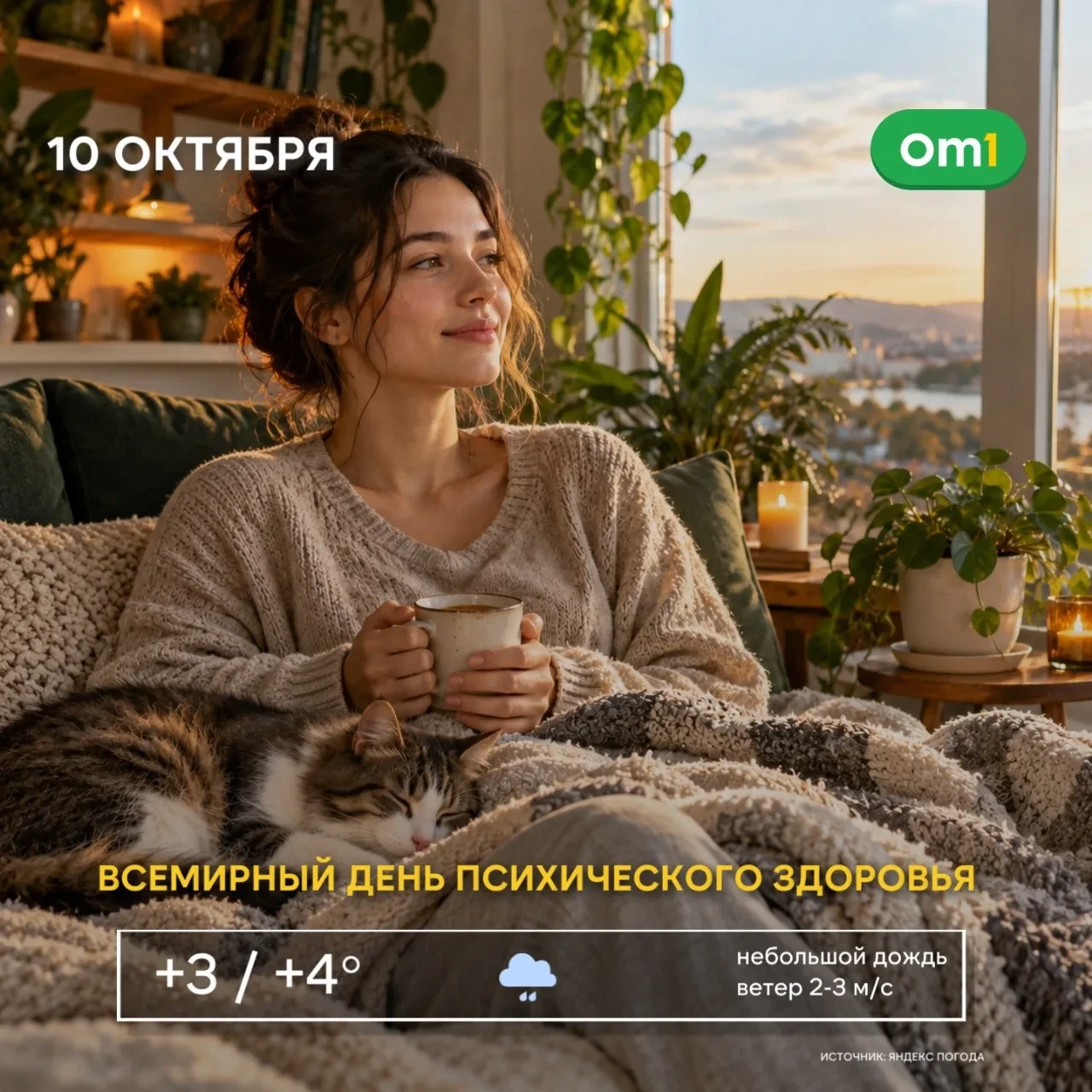 Сегодня — Всемирный день психического здоровья