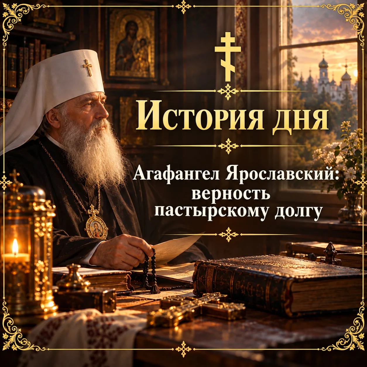 Агафангел Ярославский: верность пастырскому долгу