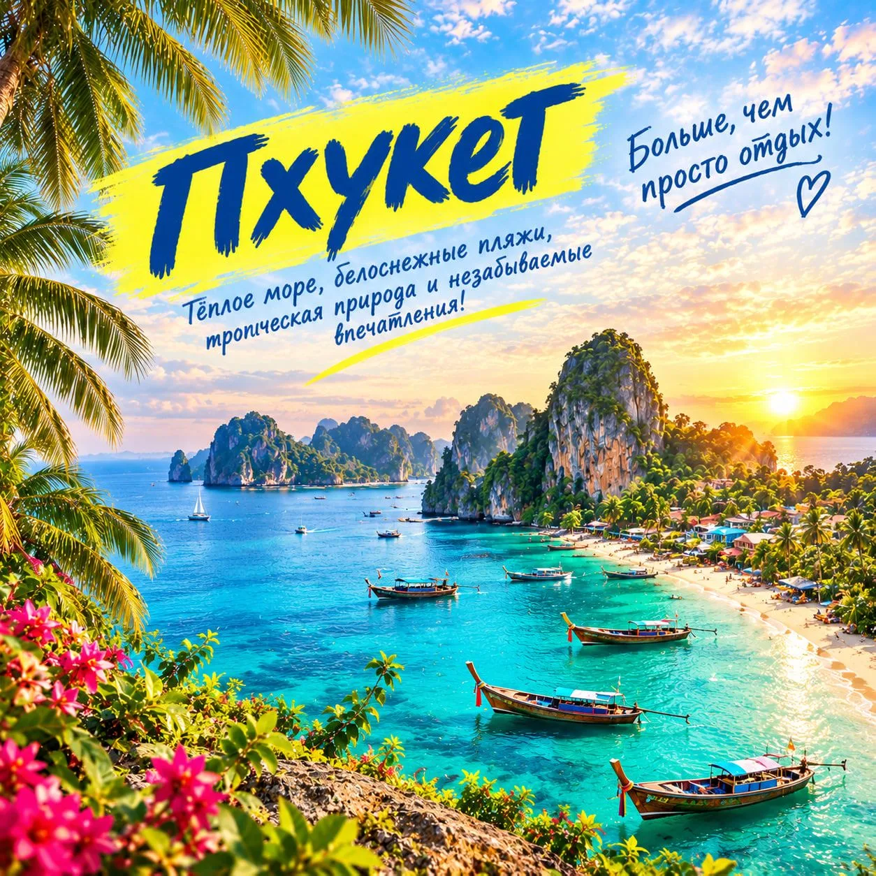 🔥 Для тех, кто не любит отдыхать долго!