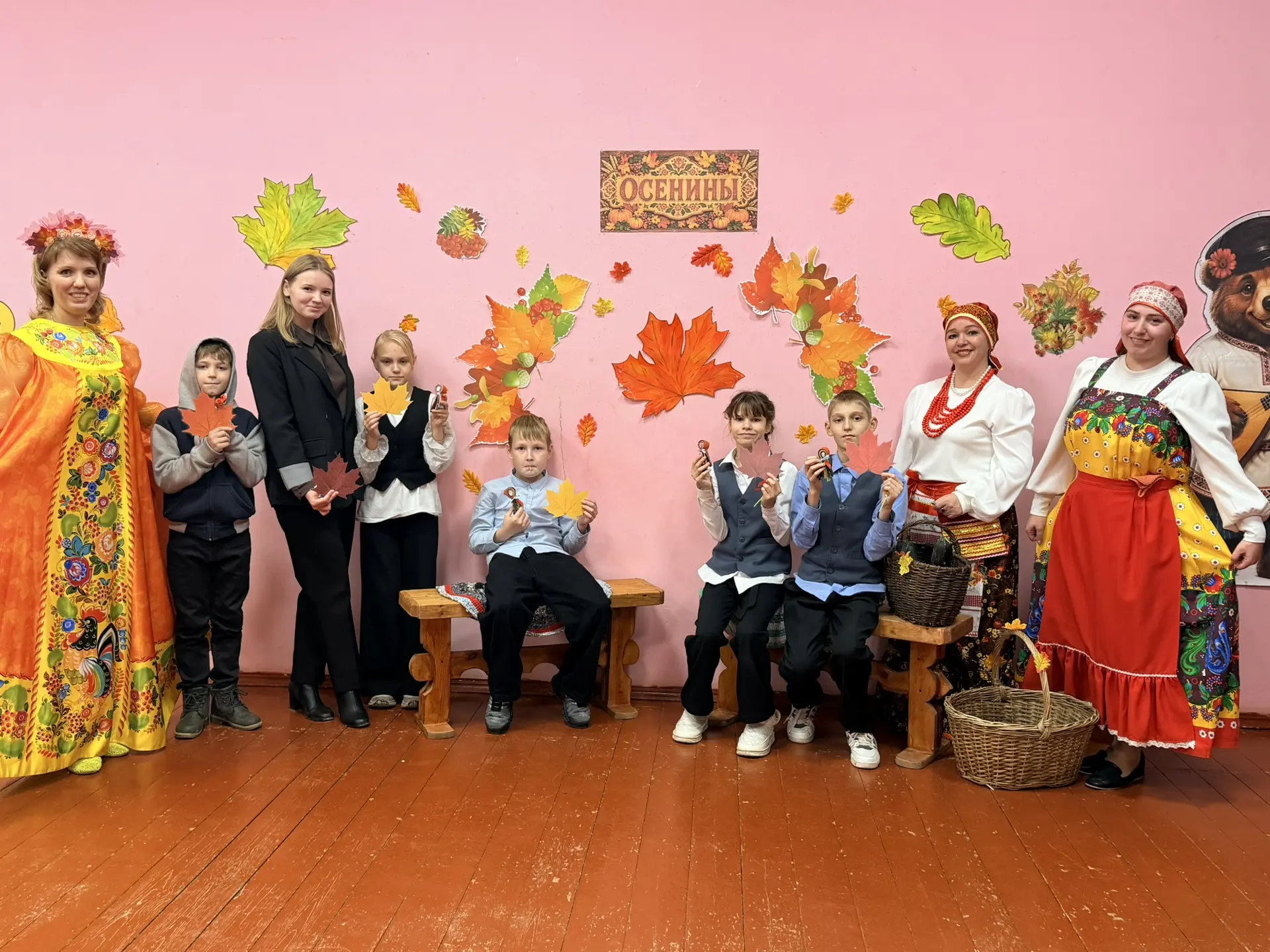 Фольклорная программа «Осенины» в Янегском ДК🍁🍂