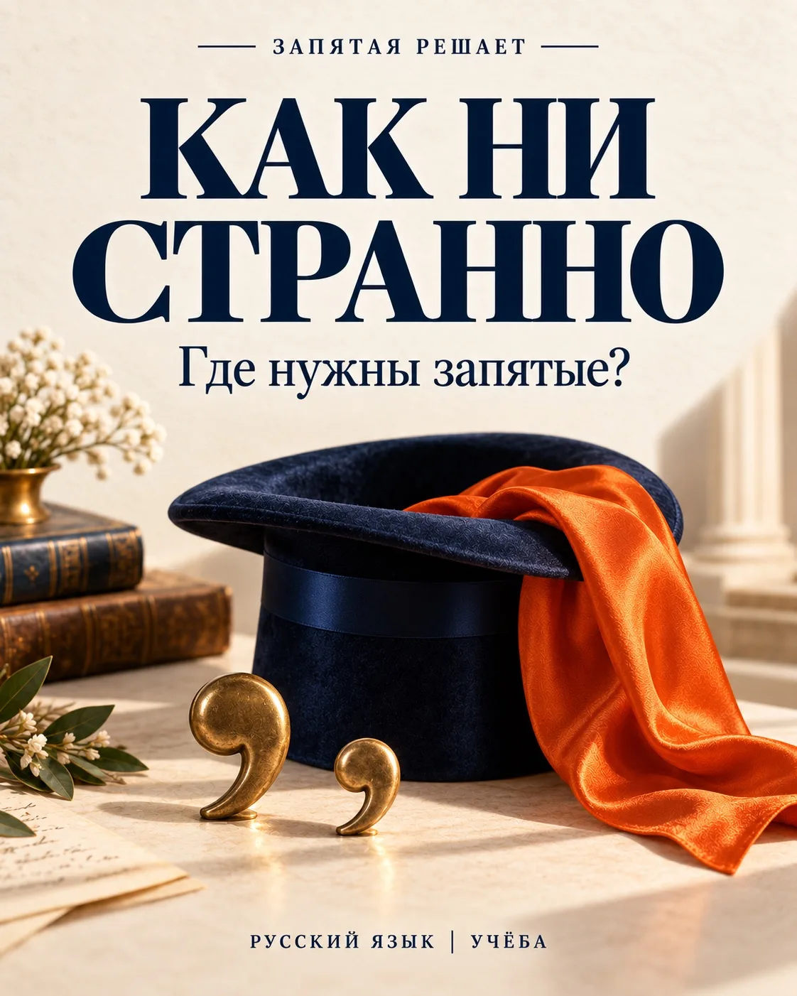 ✍️ «Как ни странно» — две запятые или ни одной?