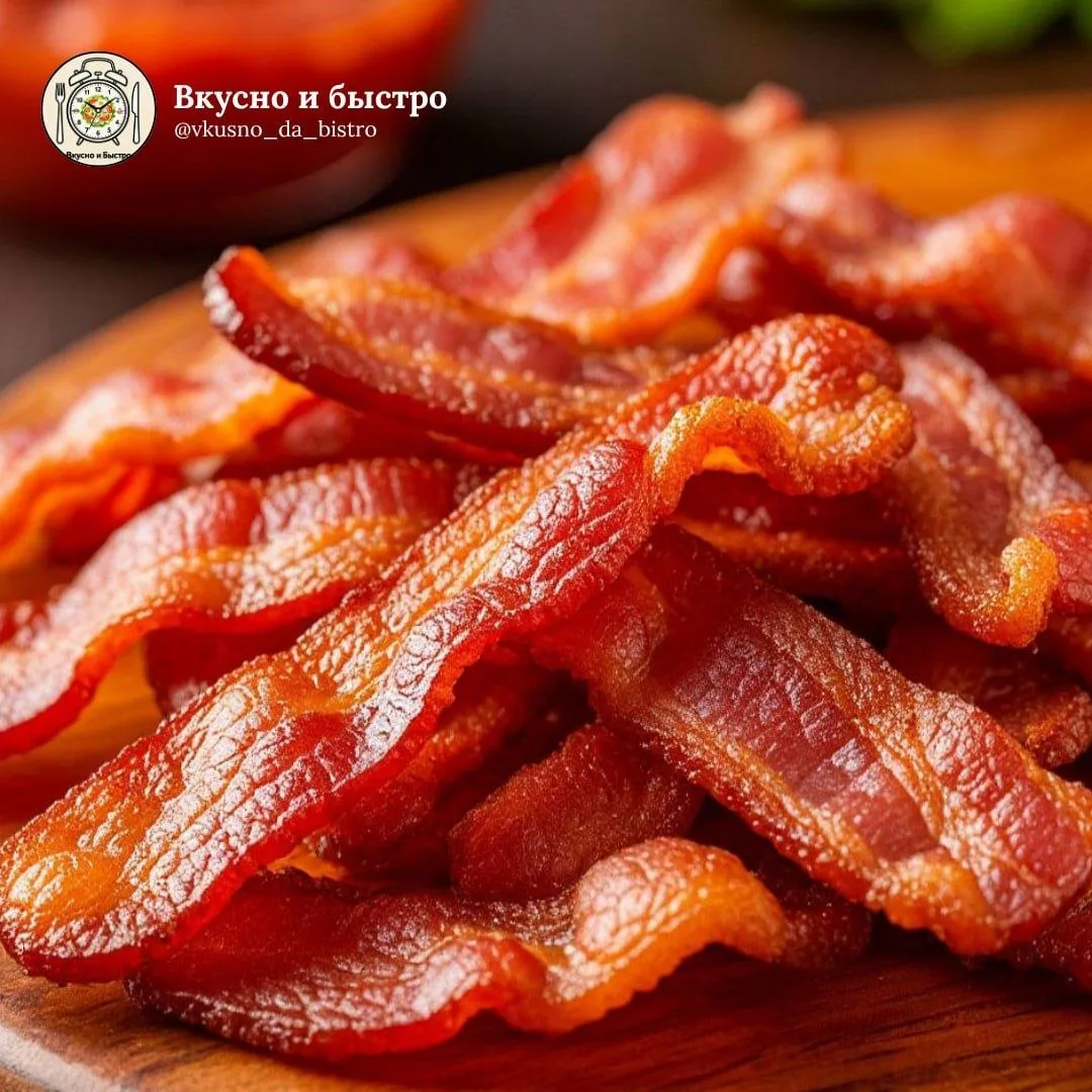 🥓 Хрустящие чипсы из бекона с лаймом и шрирачей