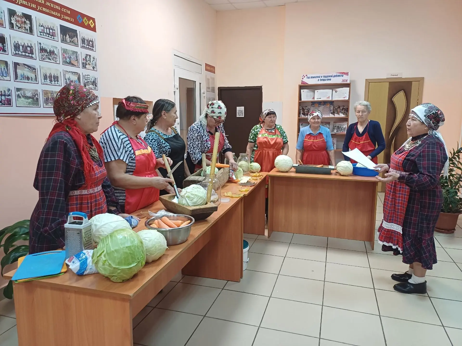 В Николашкинском Сельском Доме культуры отметили «Капустные вечёрки»