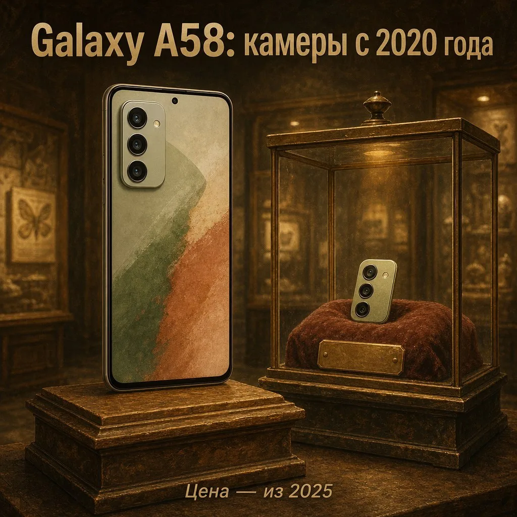 Samsung не меняет камеры в Galaxy A58, но поднимает цену
