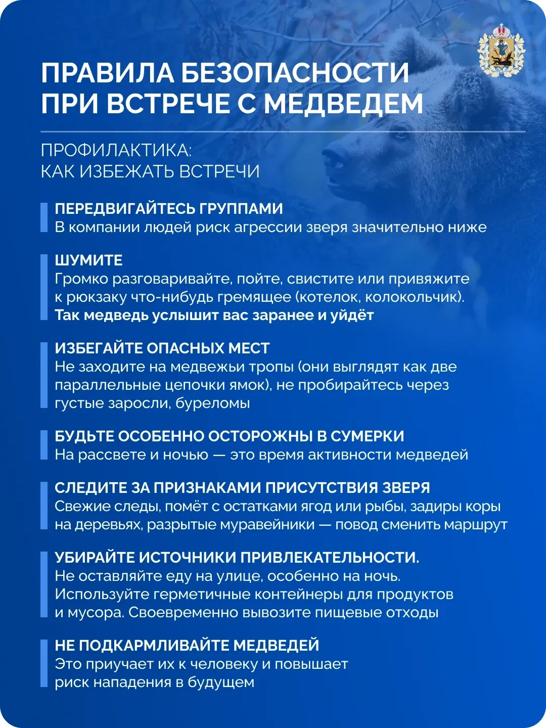 ❗️ Безопасность в дикой природе начинается с подготовки