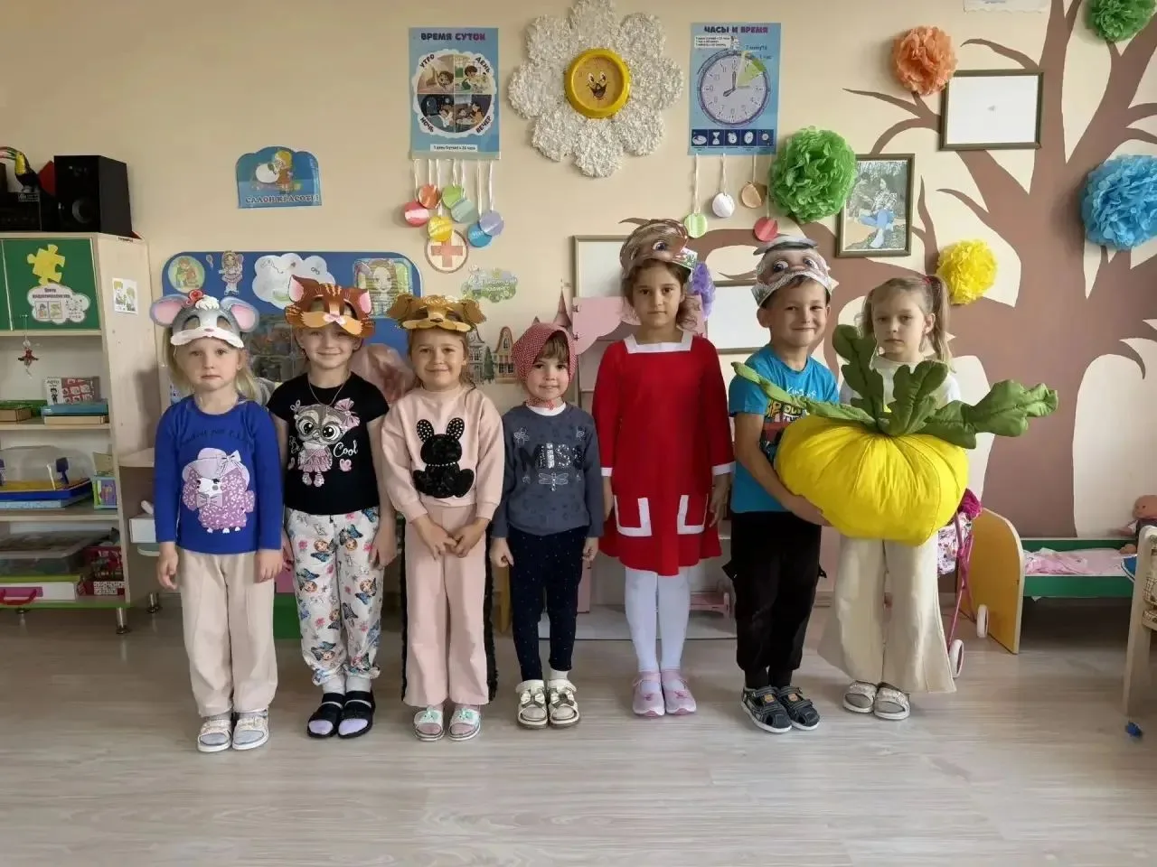 Сегодня  в разновозрастной группе