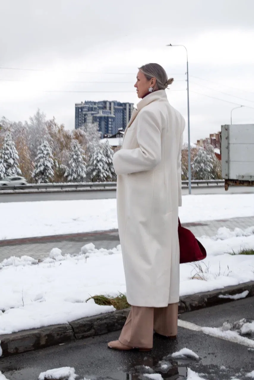 Когда зима встречает осень 🥀❄️