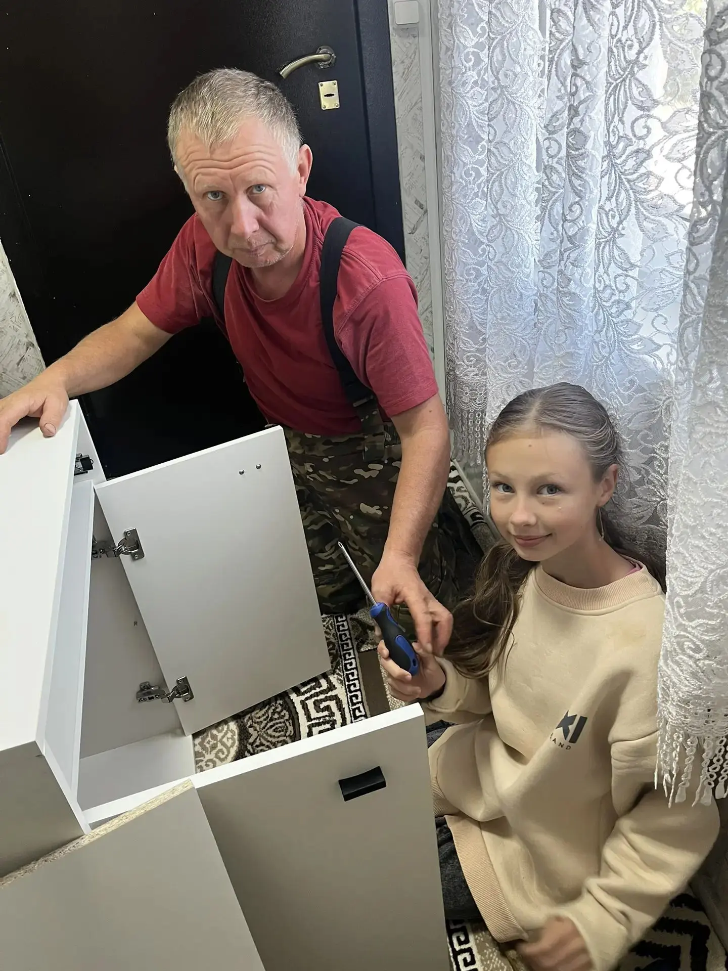 **Папа может! И наша ученица это доказала! 🦸‍♂️🔨**