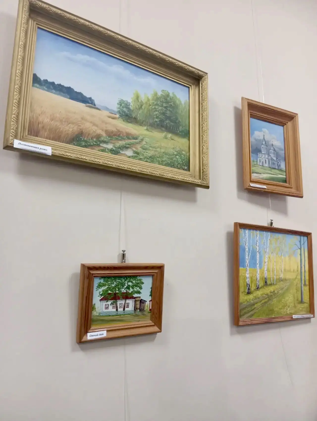 🖼Выставка картин курского фронтовика открылась в «Асеевке»