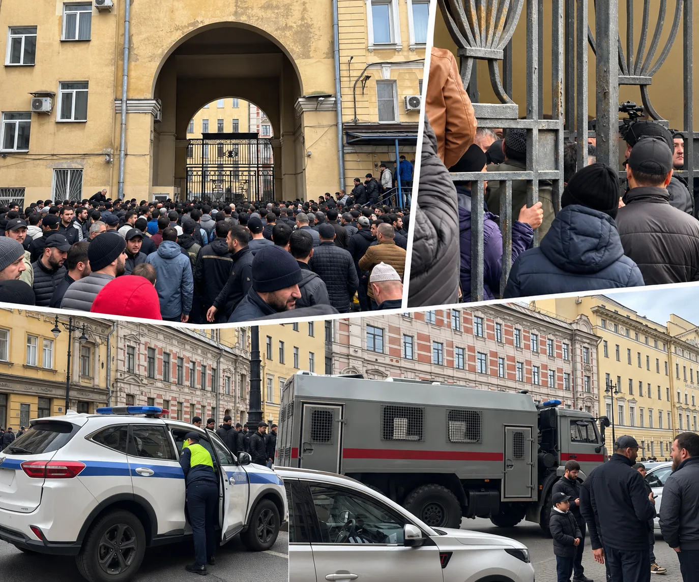 📋 На Сенном рынке в Петербурге во время рейда проверяют не только миграционные документы