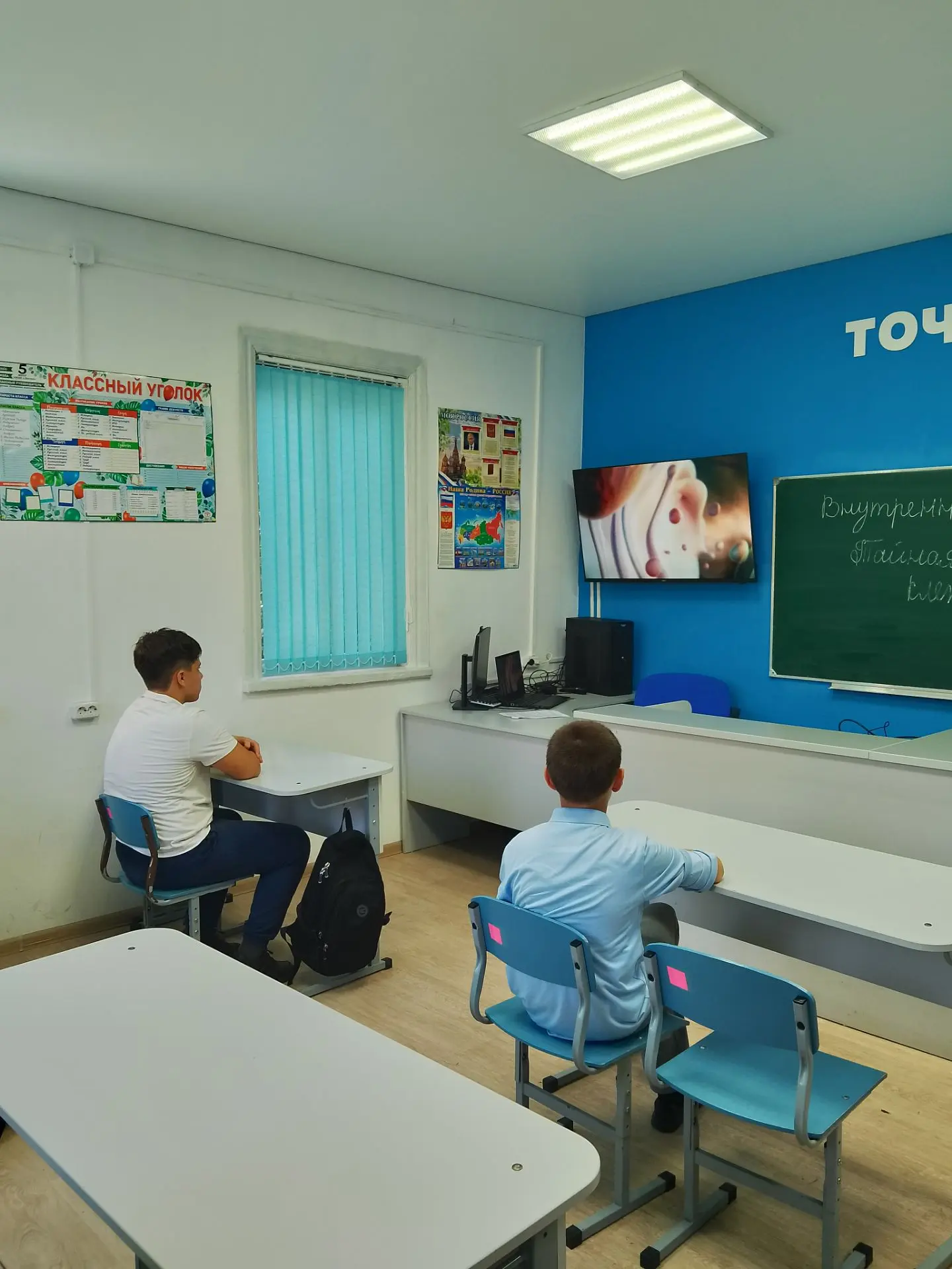 «Клетка — живая система: открытый урок‑кинолекторий в центре „Точка роста“»