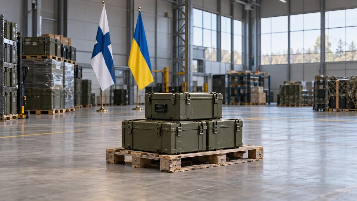 Финляндия отправила Украине 35-й пакет помощи на €1 млн