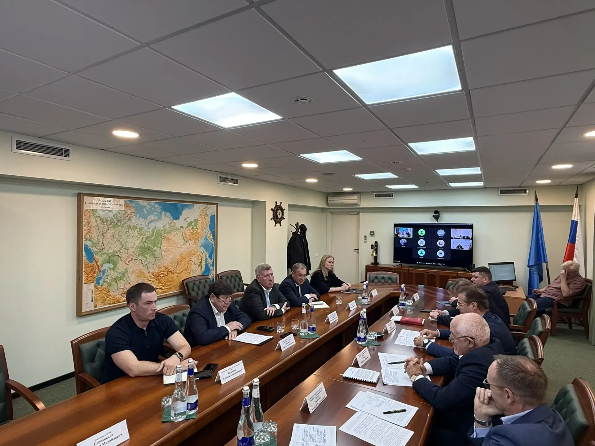 На площадке Российского классификационного общества обсудили вопросы освидетельствовани...