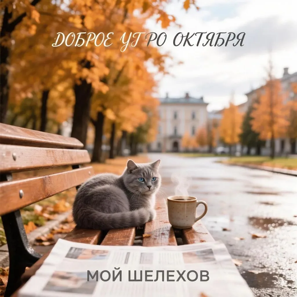🍁Шелехов, с добрым утром! Всем хорошего дня и отличного настроения!☕