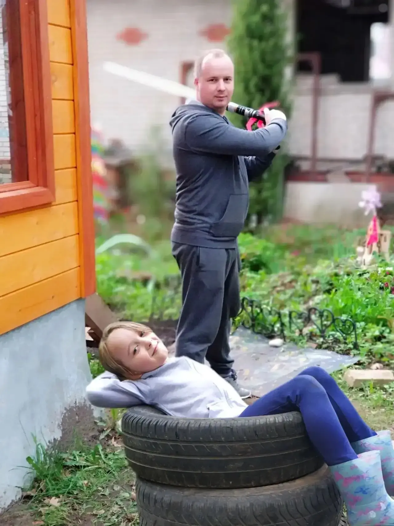 Мой папа супергерой! Разве не видно?