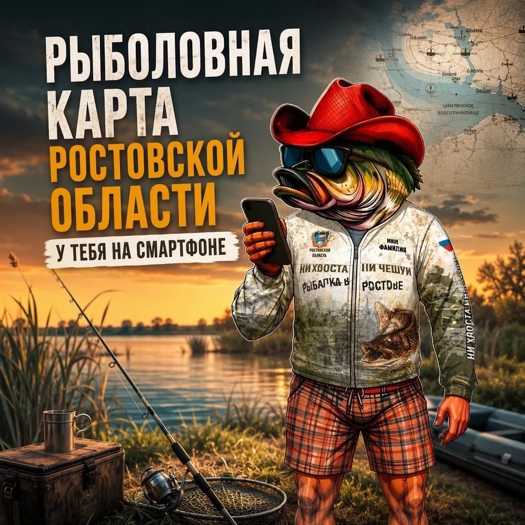🎣 Ты знаешь только пару мест для рыбалки? И туда ездит полгорода?!