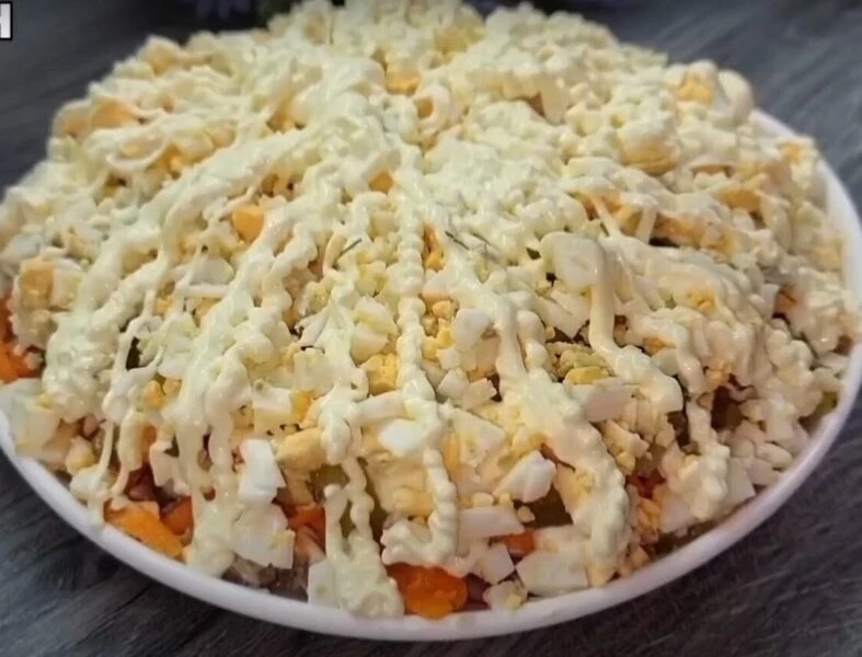 Салат «Ивушка»