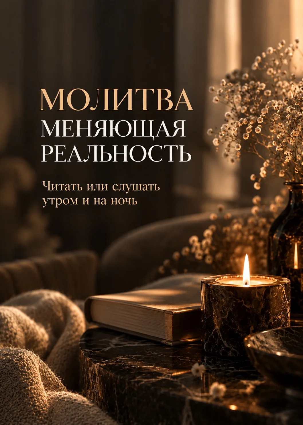 🕯 Утром — зажги свечу и прочитай эти слова вслух, глядя на пламя. Вкладывай в каждое с...