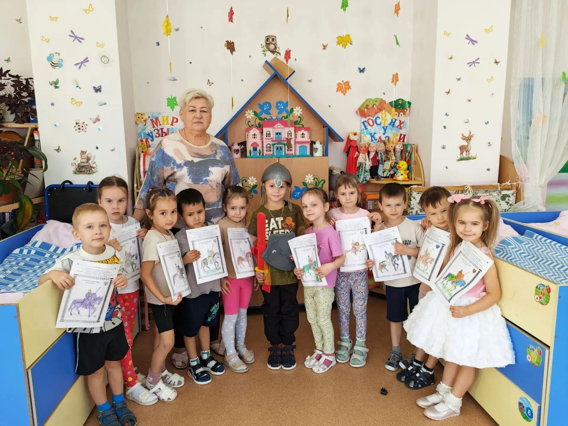 Познавательное занятие на тему: "Верность родной земле" в рамках реализации программы "...