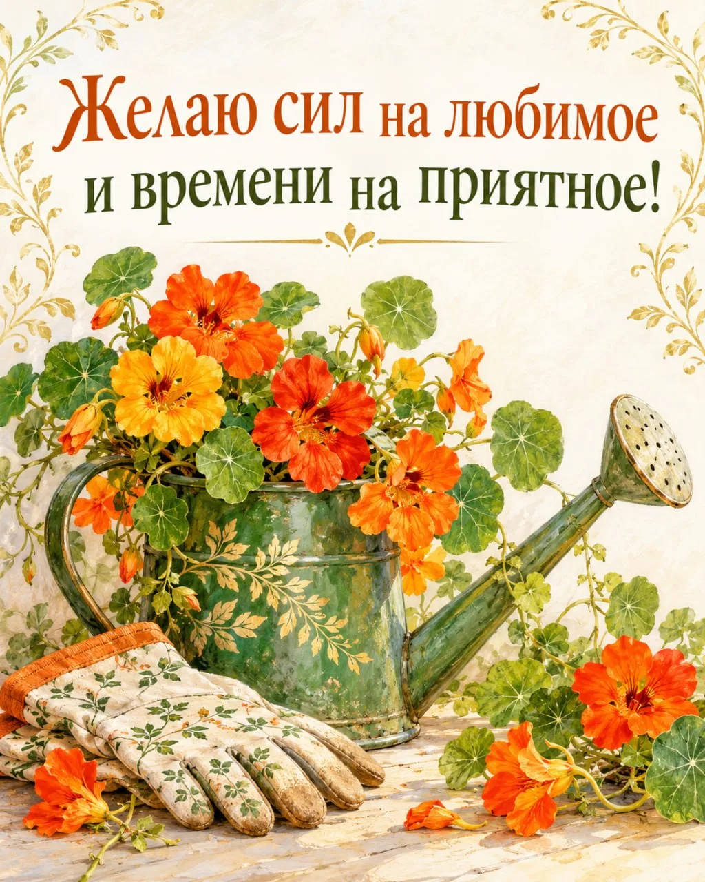 Тепла, вдохновения и радости в каждом мгновении! 🌷