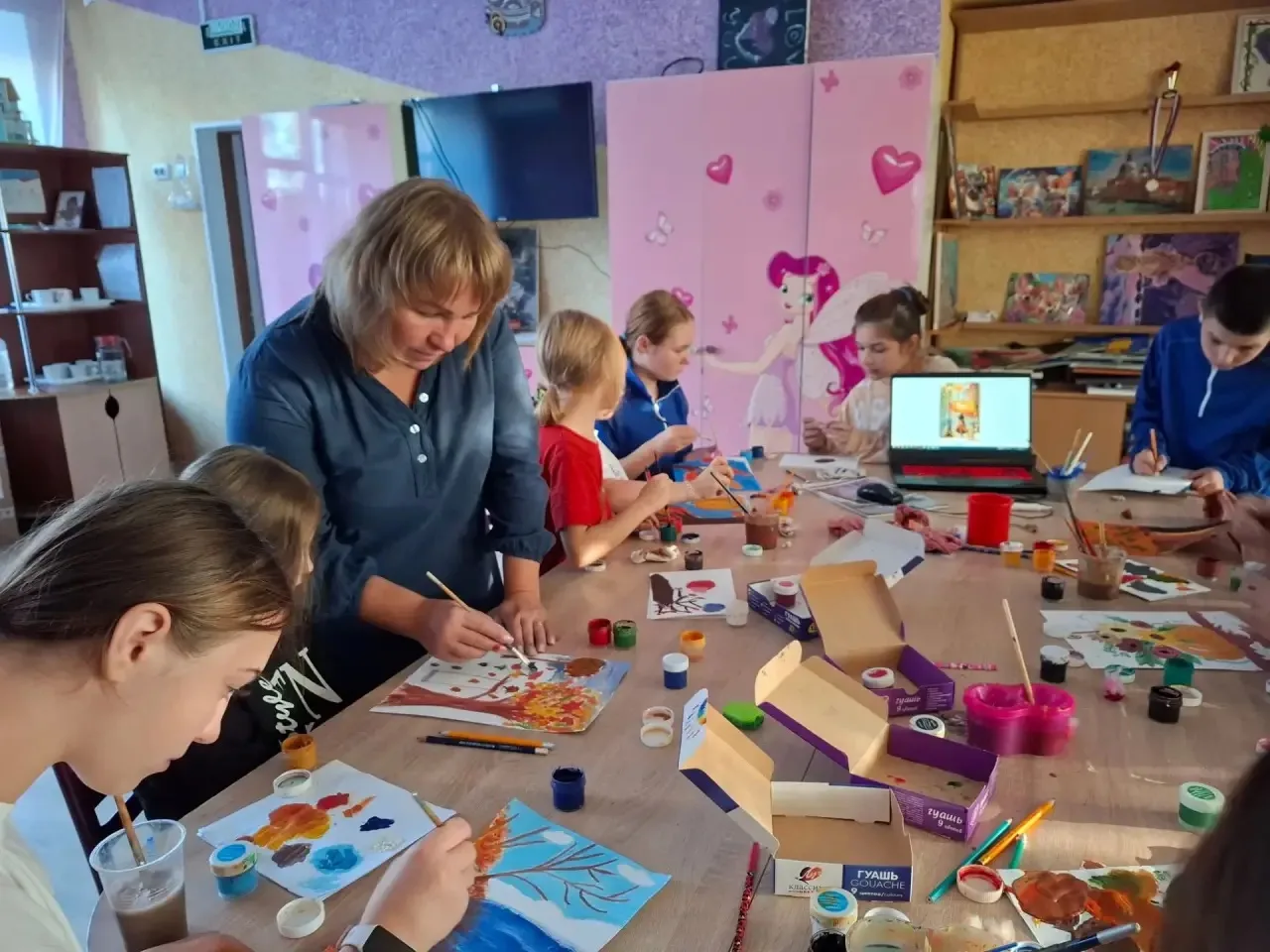🎨🍁Краски осени в детских ладонях🎨🍁