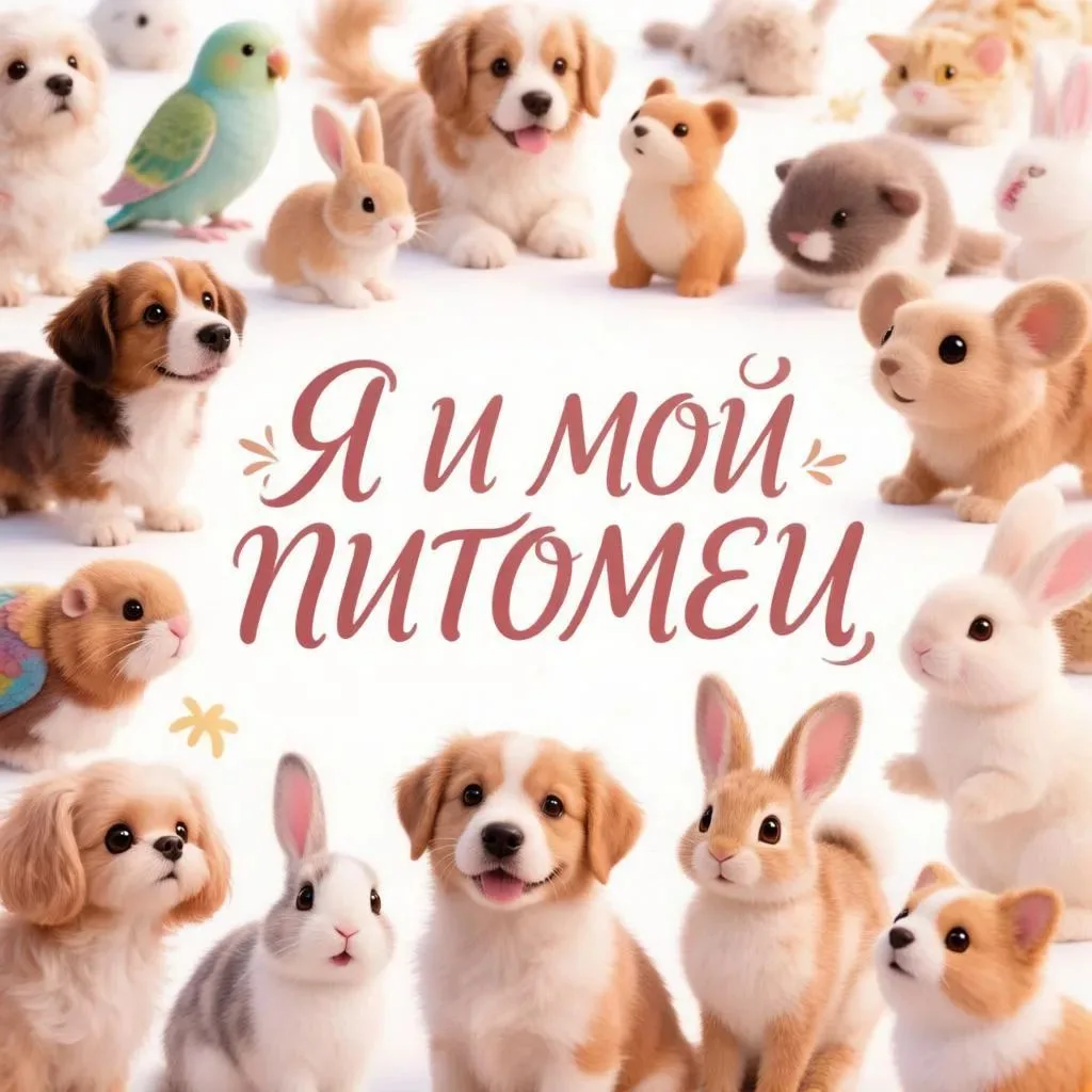 🥳 Вот и подошёл к концу наш замечательный конкурс «Я и мой питомец»!