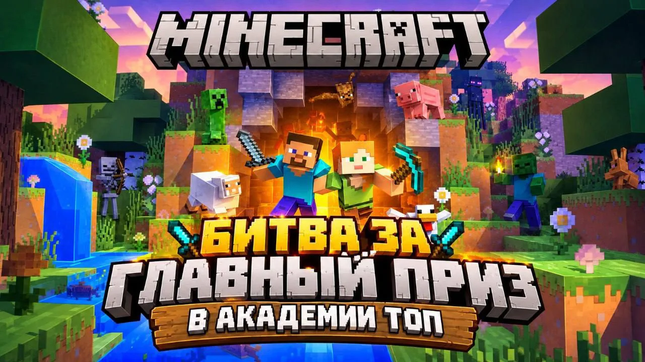 В Сочи пройдёт бесплатный турнир по Minecraft для детей 🎮