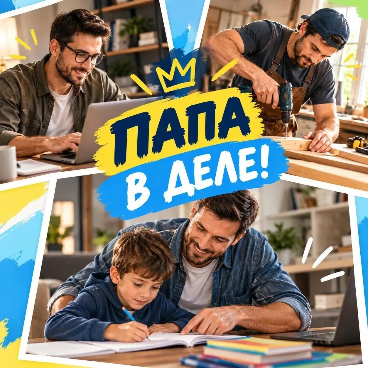 🔥 ПАПА В ДЕЛЕ! 🔥