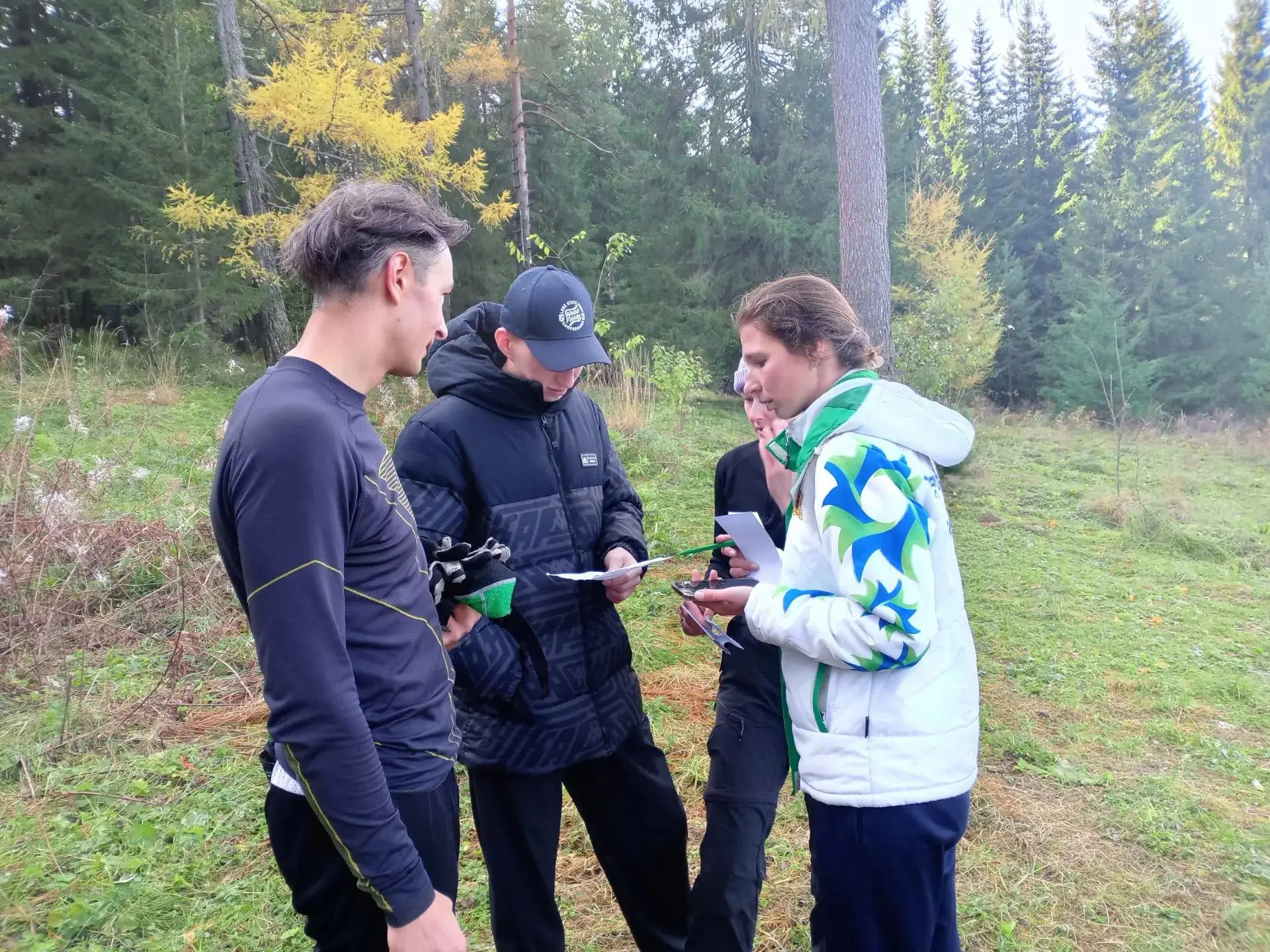 🌲🗺10 октября в районе Голого Камня прошла открытая тренировка по спортивному ориентир...