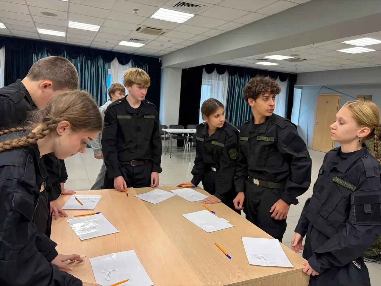 💪Юнармейский отряд «Лесная гвардия» 5 октября провёл в г. Подольске. Ребята приняли уч...