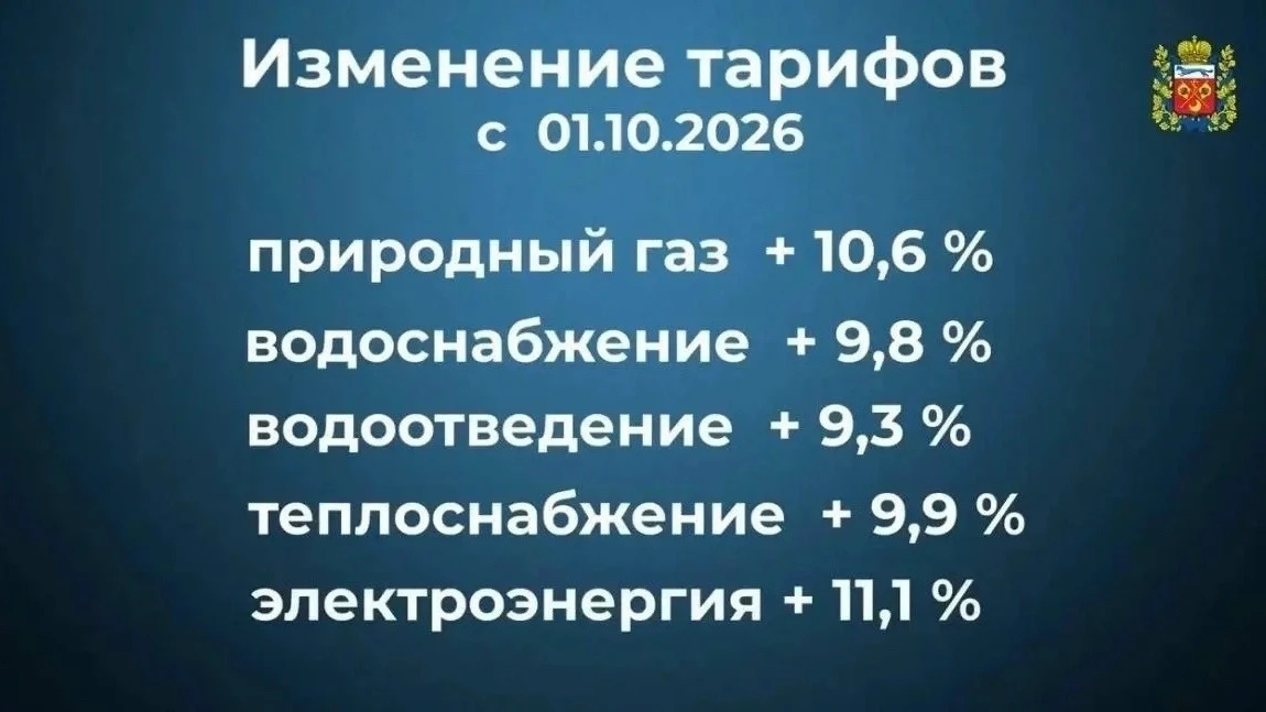 💸 Тарифы ЖКУ в Оренбуржье выросли на 12,5% с начала октября
