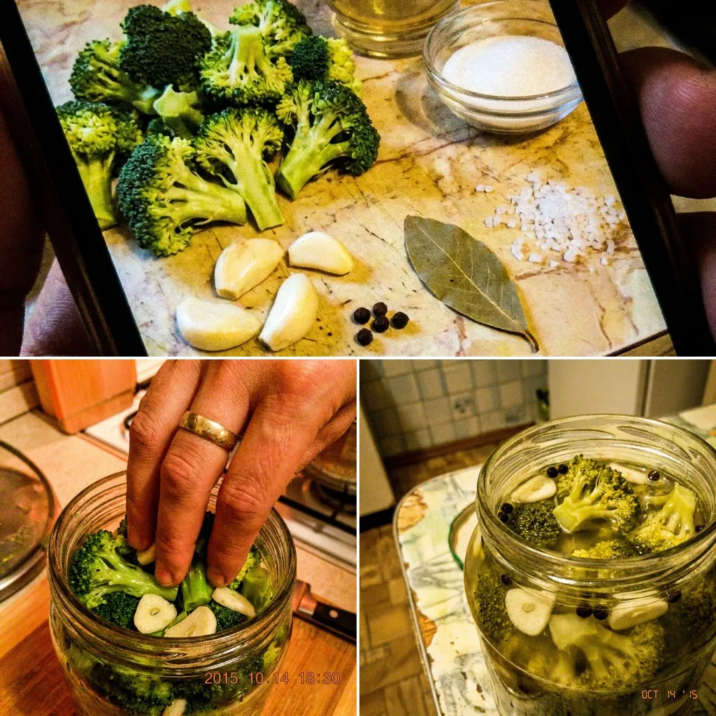 🥒 БРОККОЛИ МАРИНОВАННАЯ