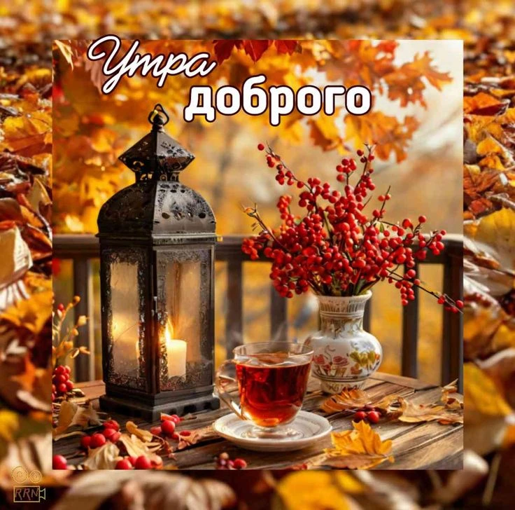 С добрым утром🍂 🍁Приятного вам пробуждения, вкусного завтрака и позитивного настроения🍁