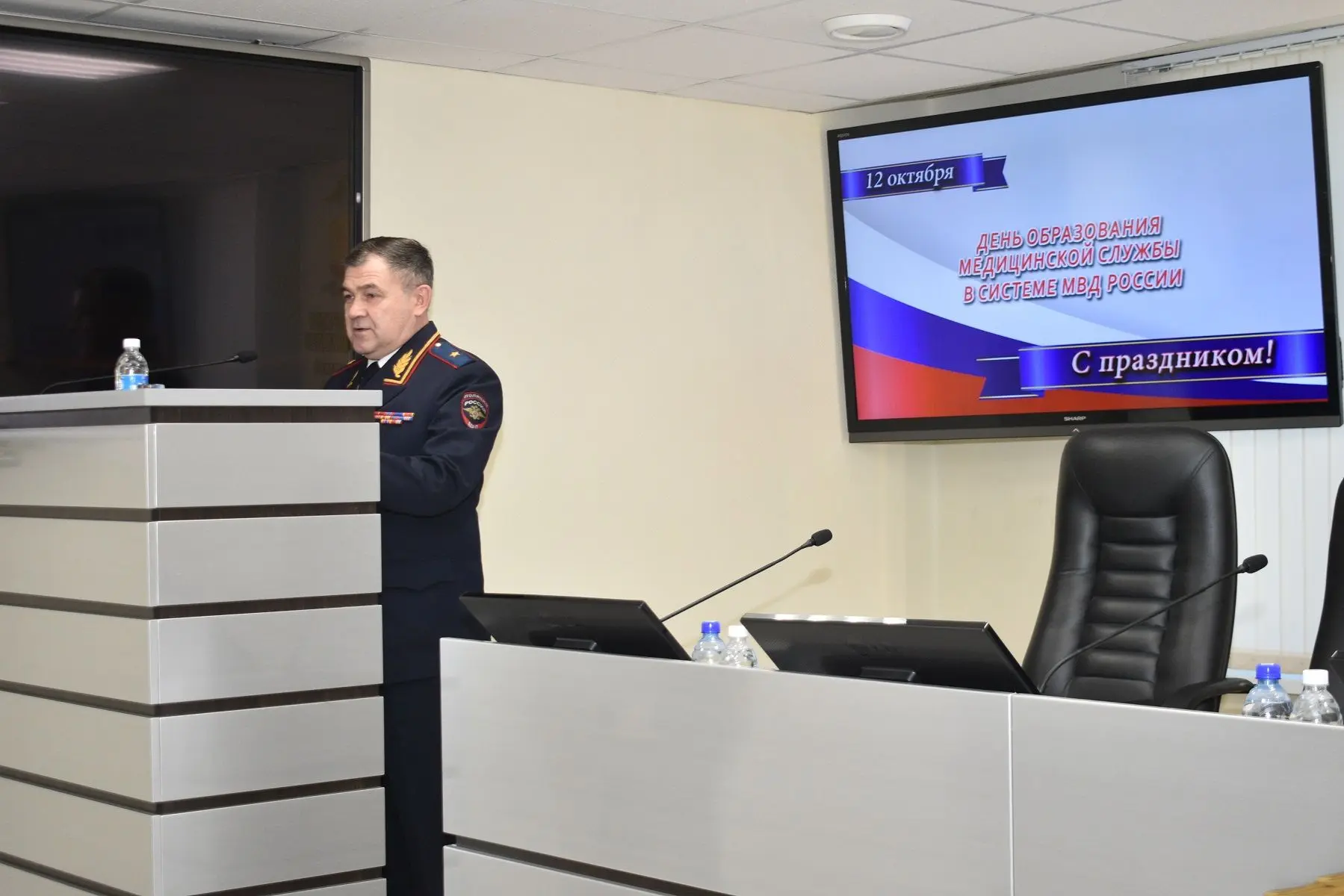 В МВД по Чувашской Республике поздравили сотрудников медико-санитарной части МВД России...