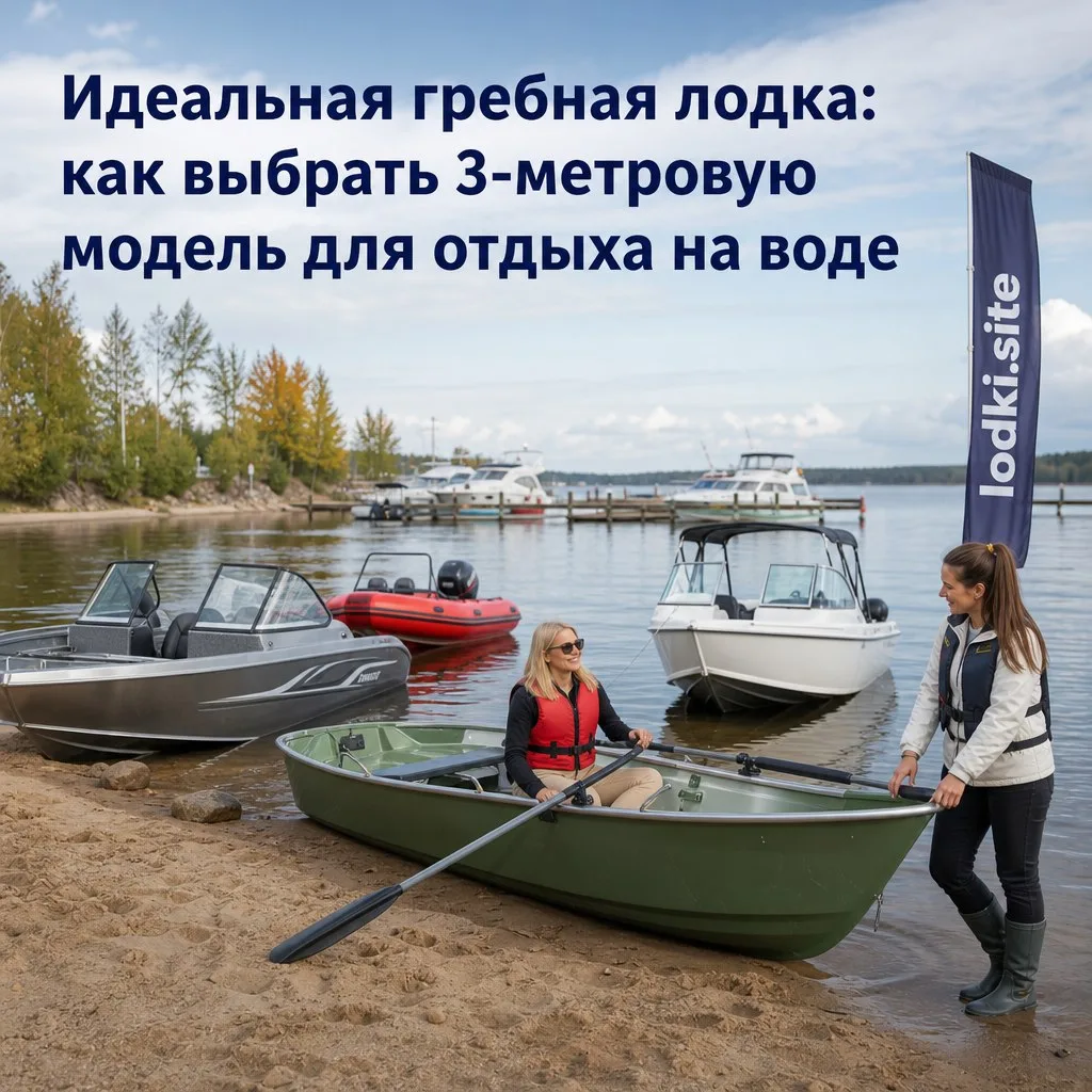 Идеальная гребная лодка: как выбрать 3-метровую модель для отдыха на воде